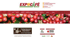 Desktop Screenshot of expocafe.com.br