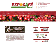 Tablet Screenshot of expocafe.com.br